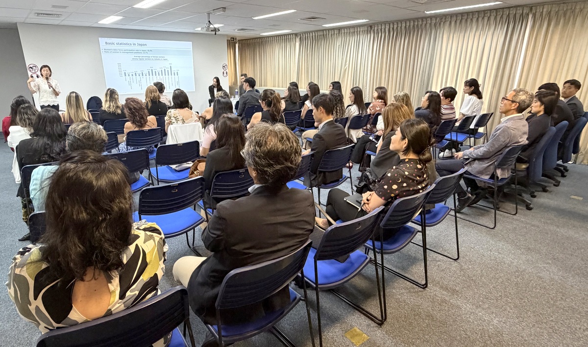 Diversidade: Painel sobre carreiras e liderança feminina no Japão