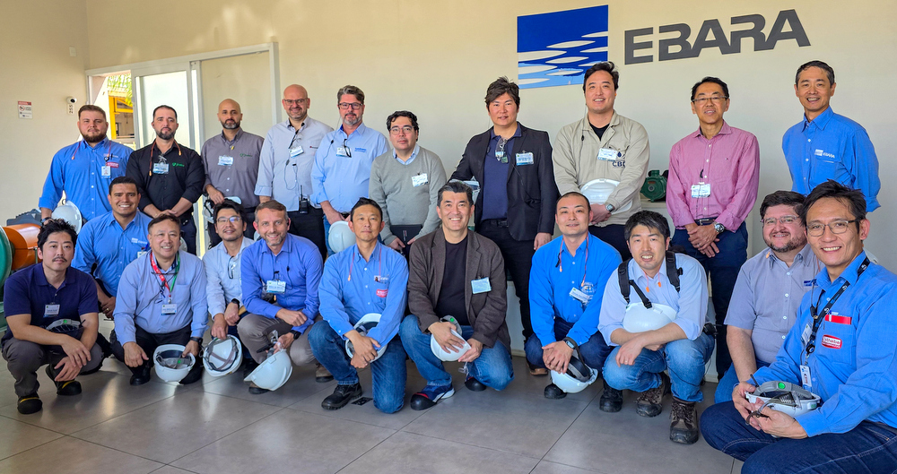 Câmara visita fábrica da Ebara em Bauru